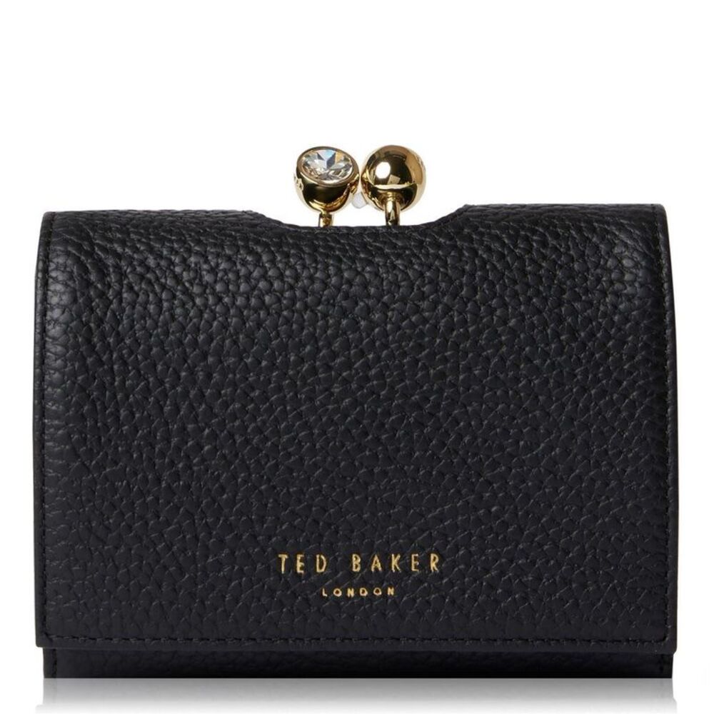 Ted Baker Rosiela Leather Coin Purse / Black